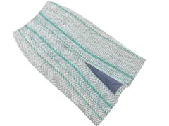 apart by lowrys アパートバイローリーズ 総柄 タイト スカート sizeM/緑ｘ水色ｘ黒 ◇■ レディース