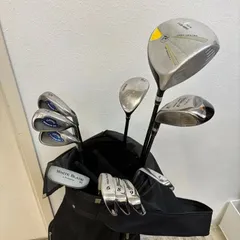 値下げアイテム！【中古品】ゴルフクラブ　11本セット　キャディバッグ付き　初心者　これから始める方向け〓