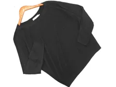 AZUL BY MOUSSY アズールバイマウジー リブ ニット セーター sizeS/黒 ◇■ レディース