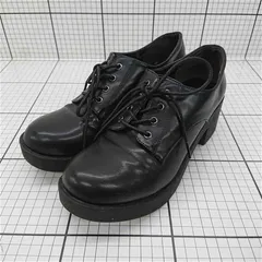 ◇ Θ あしながおじさん by レディース レースアップシューズ ブラック系 24cm E  【1512010015466】