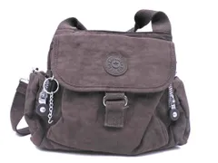 Kipling キプリング 2WAY ショルダー バッグ 茶 ■■ レディース