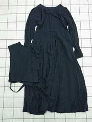 ◇ ⊂ ナノ・ユニバース nano・universe LB.04 6733119317 ロングワンピース ネイビー系 レディース E  【1512010015886】