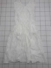 ◇ ⊂ スナイデル SNIDEL SWFO234026 レースワンピース ホワイト系 サイズ0 レディース E  【1512010015862】