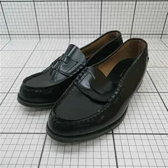 ◇ Θ ハルタ HARUTA 304 ローファー ブラック系 24.5cm メンズ E  【1512020017283】