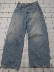 ◇ Θ ザラ ZARA デニムパンツ EUR34 USA2 MEX24 ライトブルー系 レディース E  【1512010016784】