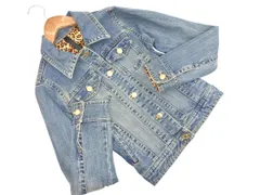 CECIL McBEE セシルマクビー Gジャン デニム ジャケット sizeM/青 ◇■ レディース