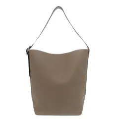 美品 ボナベンチュラ ミーナ バケットバッグ レザー エトープ トートバッグ ブラウン 0808 BONAVENTURA