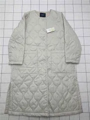 ◇ ⊇ アズノゥアズ AS KNOW AS must have キルティングコート ベージュ系 レディース E  【1512020024083】