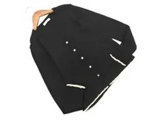 NEWYORKER ニューヨーカー ウール混 Vネック カーディガン sizeM/黒 ◇■ レディース