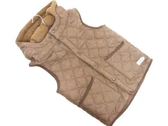 ARMEN アーメン フリース キルティング リバーシブル ベスト size0/茶 ◇■ レディース