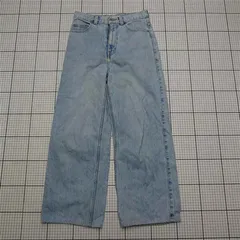 ◇ Θ マカフィー MACPHEE ライトブルー ワイドデニムパンツ レディース E  【1512020026605】