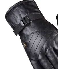 手袋 メンズ レザー スマホ対応 裏起毛 レザーグローブ 革手袋 フェイクレザー 革グローブ 液晶タッチ タッチバネル対応 秋冬用 防寒 保温性 紳士 通勤 通学 ビジネス 父の日 クリスマス バレンタイン ギフト プレゼントメール便　ng1