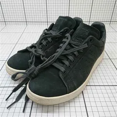 ◇ Θ アディダス adidas スタンスミス F33888 ブラック系 スエード スニーカー メンズ 23.5cm E  【1512020029217】