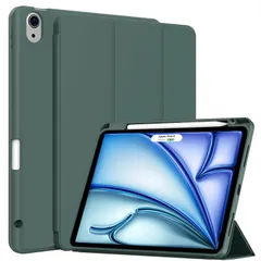 軽量 TPU背面 ソフト 三つ折スタンド スリープ機能 ID 薄型 Touch ワイヤレス充電対応 Pro 2/Pencil Pencil Pencil 収納 Apple 耐衝撃 インチ インチ 10.9 2022/2020年 カバー 第5/4世代 Air パ