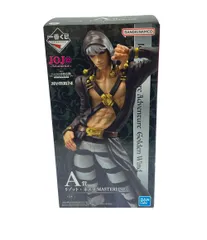 美品 バンダイ 一番くじ ジョジョの奇妙な冒険 GOLDEN WIND HITMAN TEAM A賞 リゾット・ネエロ MASTERLISE フィギュア