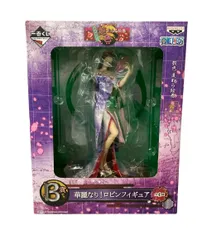 美品 バンプレスト 一番くじ ワンピース 艶色 麦わら絵巻 B賞 華麗なり!ロビンフィギュア フィギュア