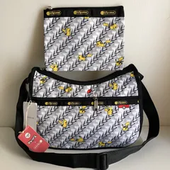 レスポートサック　ポケモン　ショルダーバッグ　ピカチュウ　ポーチ付き　レスポ　7520