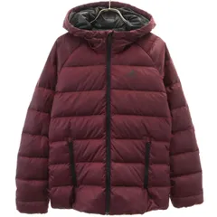 adidas アディダス ダウンジャケット L ボルドー レディース 古着