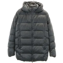 UNIQLO ユニクロ ストレッチ ダウンジャケット M チャコールグレー レディース 古着