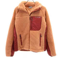 Columbia コロンビア アーチャーリッジ ボアジャケット L オレンジ フリース アウトドア レディース 古着