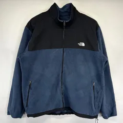 古着 ザ・ノースフェイス THE NORTH FACE フリースジャケット フルジップ デナリジャケット ワンポイントロゴ フルジップ 2XL  ブラック メンズ