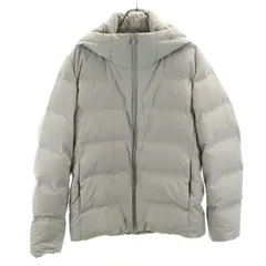 UNIQLO ユニクロ シームレス ダウンパーカー L グレー メンズ 古着