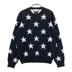 サイズ：2 JACK BUNNY ジャックバニー  ニットセーター 星柄 ブラック系 [240101586766] ゴルフウェア レディース ストスト