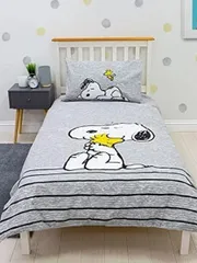 スヌーピー　ピーナッツ　SNOOPY PEANUTS　シングル　掛け布団カバー　+　枕カバー　セット