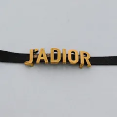 Christian Dior クリスチャンディオール JADIOR チョーカー レディース ブラック ゴールド 中古