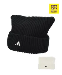 【ムラスポ公式】新品 adidas アディダス ビーニー ニット帽 猫耳 ADU CAT WATCH ACRYLIC 253011606