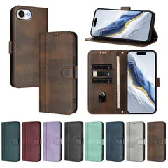 iPhone 8 Plus 携帯ケース 8色 ストラップ付き レトロ 高級感 カード入れ スタンド機能 マグネット 耐衝撃 日常 アイフォン 8 プラス 手帳型ケース 保護カバー スマホケース