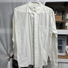 UNIQLO 白 オックスフォード シャツ