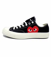 コンバース CONVERCE × プレイ コム デ ギャルソン PLAY COMME des GARCONS 【 CHUCK 70 CDG 150206C 】 ハート プリント チャックテイラー オールスター 70 オックス ローカット スニーカー　47001