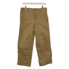 スピック&スパン Spick&Span ルーズベイカーパンツ スラックス ストレート ジップフライ ワンカラー 38 ベージュ 25030200210010 /BB