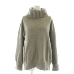 スピック&スパン Spick&Span ニット セーター ウール ベージュ オフタートルネック 無地 長袖 /AP