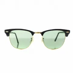 レイバン RAY BAN CLUBMASTER クラブマスター サングラス 51□21 145 ゴールド色 緑 グリーン 黒 ブラック W0365 /AN1 ▲H