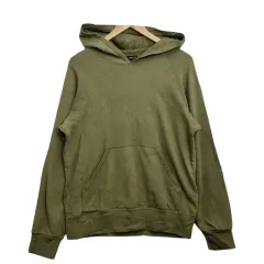 COMME CA ISM 꼼사이즘 カーキ WHO フードTシャツ M ヴィンテージ フードTシャツ