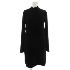 ダナキャランニューヨーク DKNY ワンピース ミニ ベロア S 黒 ブラック /BS ■GY18のサムネイル