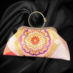 【No.704】着物リメイクバッグ、和風オリジナルバッグ、着物ショルダーバッグ
