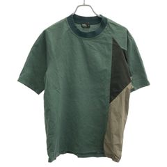 kolor 18ss ペーパー天竺TEE 刺繍 デザイン Tシャツ グリーン - メルカリ