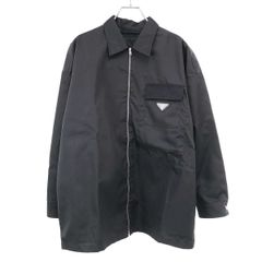 プラダ 22SS SC569 Re-Nylon素材切替ジップアップブルゾン - メルカリ