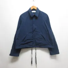 アンユーズド UNUSED 美品 コーチ ジャケット ナイロン 1 濃紺 ネイビー US0941 日本製のサムネイル