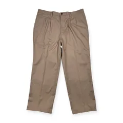 CROCODILE クロコダイル ツータック スラックス パンツ 91/ベージュ メンズのサムネイル