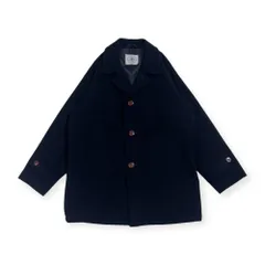 J.PRESS ジェイプレス ボタンデザイン コート M/ネイビー ブラック メンズのサムネイル