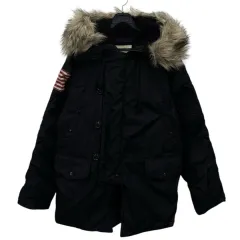 POLO RALPH LAUREN DENIM & SUPPLY オリジナル ダウンコート (フード着脱) xs