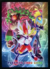 【中古】サプライ ポケモンカードゲーム デッキシールド(スリーブ) ゴリランダー・エースバーン・インテレオン ポケモンセンター限定