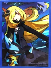【中古】サプライ ポケモンカードゲーム デッキシールド(スリーブ) シロナの全力 ポケモンカードジム限定