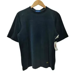 ブルーレーベルクレストブリッジ BLUE LABEL CRESTBRIDGE ロゴプレート ベロア カットソー レディース JPN：38 