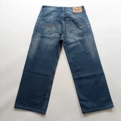 リーバイス デニムパンツ サイズ33 ストレート ヴィンテージ ウォッシュ メンズ デニムパンツ A8886