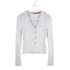 トミーヒルフィガー ニット カーディガン レディース XS コットン混 セーター NG11602